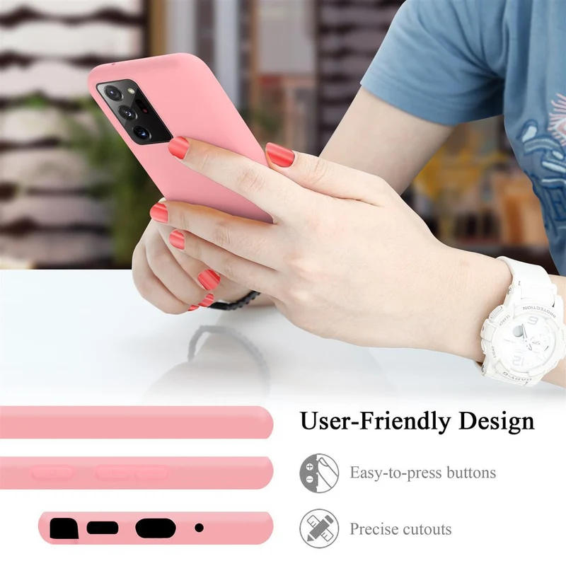 Cadorabo Hülle kompatibel mit Samsung Galaxy NOTE 20 ULTRA Schutzhülle aus flexiblem TPU Silikon