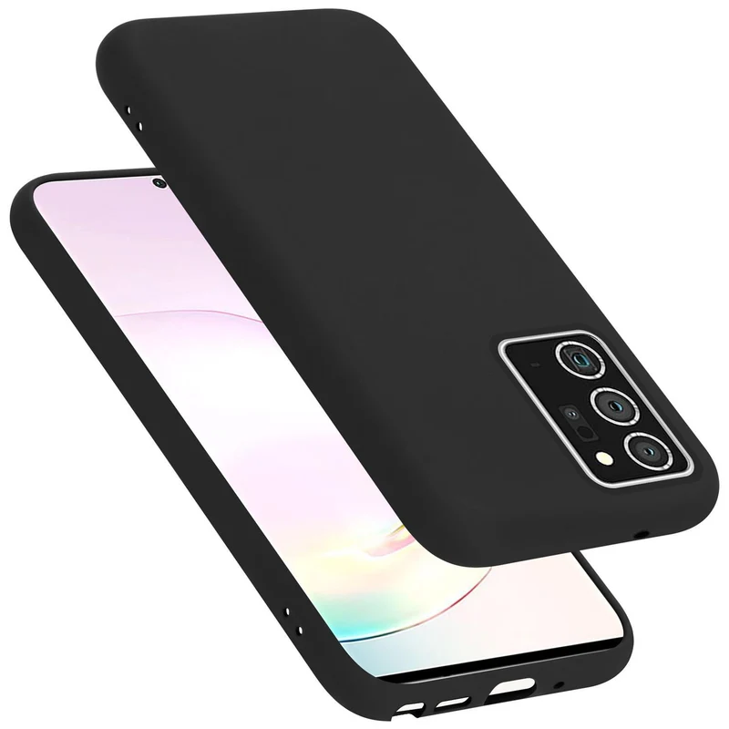 Cadorabo Hülle kompatibel mit Samsung Galaxy NOTE 20 PLUS Schutzhülle aus flexiblem TPU Silikon