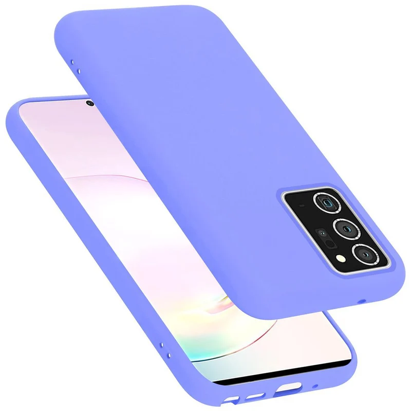 Cadorabo Hülle kompatibel mit Samsung Galaxy NOTE 20 PLUS Schutzhülle aus flexiblem TPU Silikon