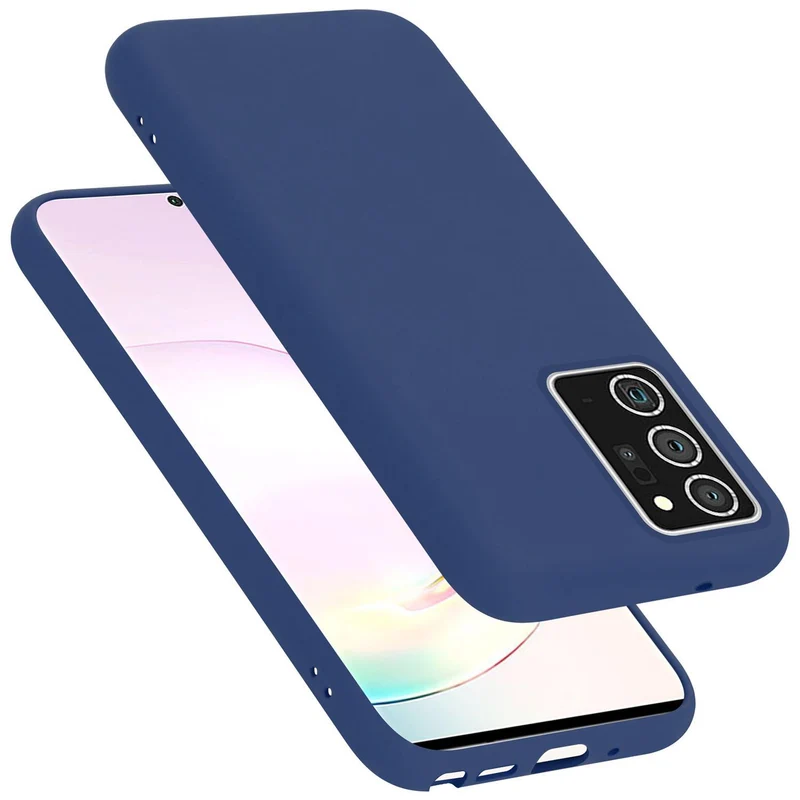 Cadorabo Hülle kompatibel mit Samsung Galaxy NOTE 20 PLUS Schutzhülle aus flexiblem TPU Silikon