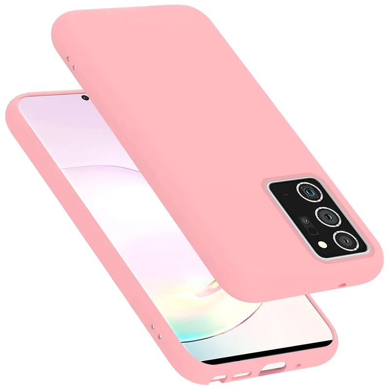 Cadorabo Hülle kompatibel mit Samsung Galaxy NOTE 20 PLUS Schutzhülle aus flexiblem TPU Silikon