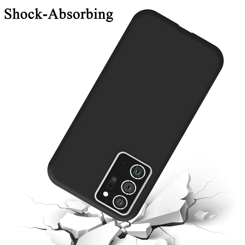 Cadorabo Hülle kompatibel mit Samsung Galaxy NOTE 20 PLUS Schutzhülle aus flexiblem TPU Silikon