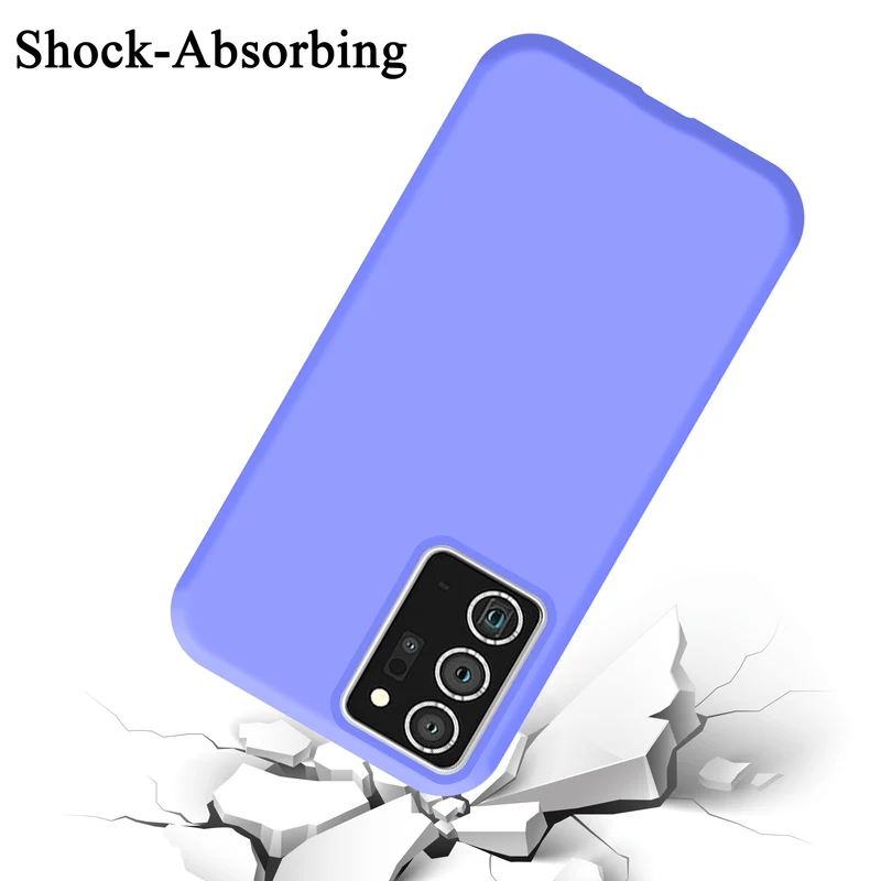 Cadorabo Hülle kompatibel mit Samsung Galaxy NOTE 20 PLUS Schutzhülle aus flexiblem TPU Silikon