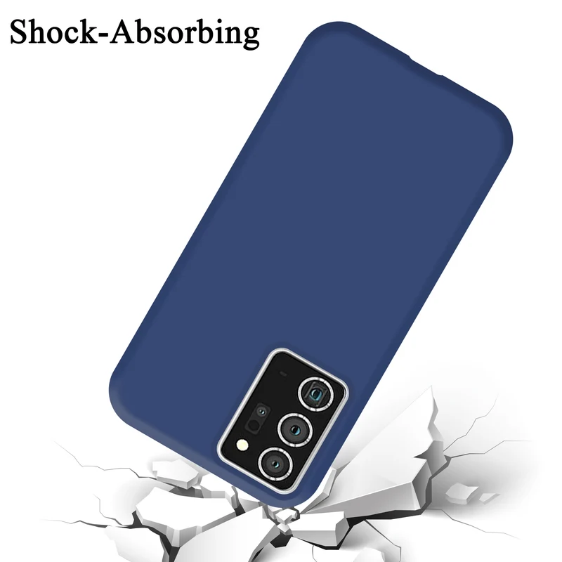 Cadorabo Hülle kompatibel mit Samsung Galaxy NOTE 20 PLUS Schutzhülle aus flexiblem TPU Silikon