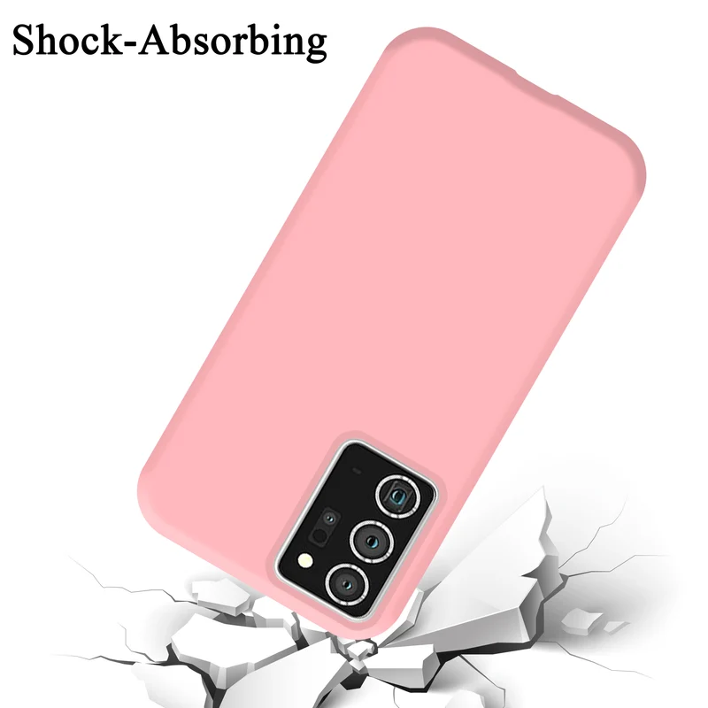 Cadorabo Hülle kompatibel mit Samsung Galaxy NOTE 20 PLUS Schutzhülle aus flexiblem TPU Silikon