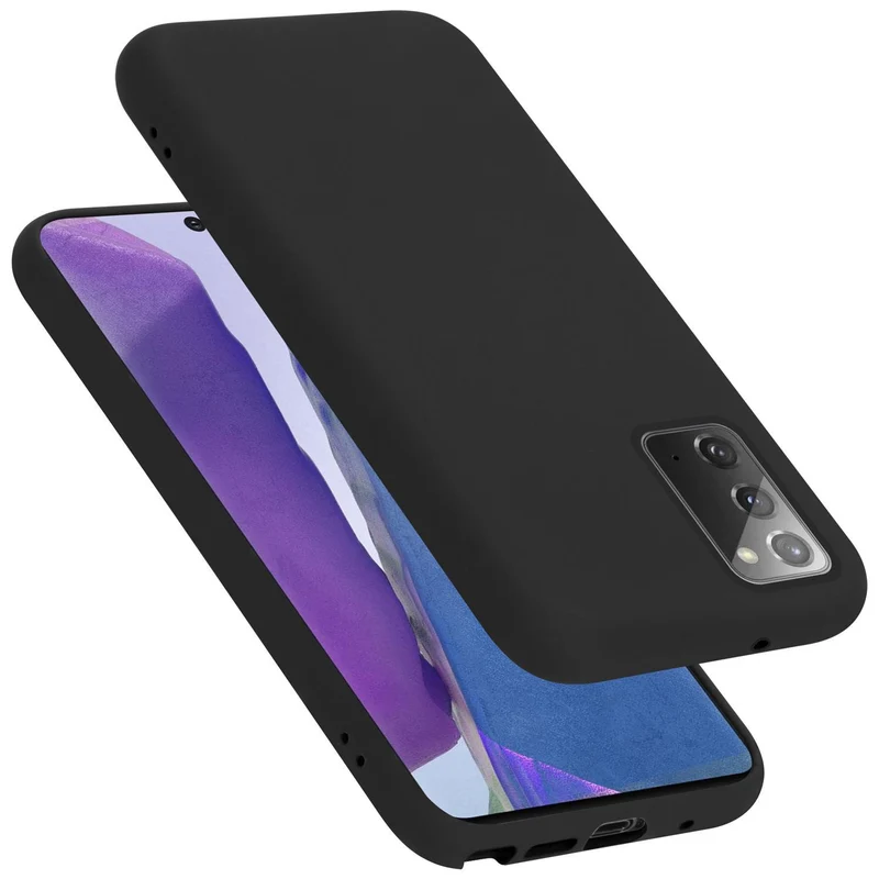 Cadorabo Hülle kompatibel mit Samsung Galaxy NOTE 20 Schutzhülle aus flexiblem TPU Silikon