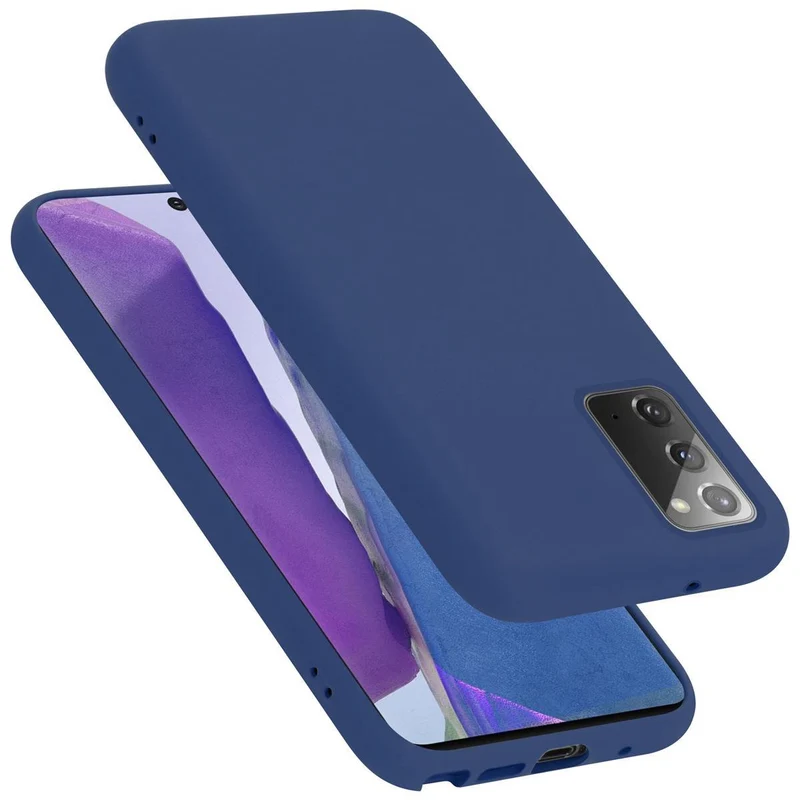 Cadorabo Hülle kompatibel mit Samsung Galaxy NOTE 20 Schutzhülle aus flexiblem TPU Silikon
