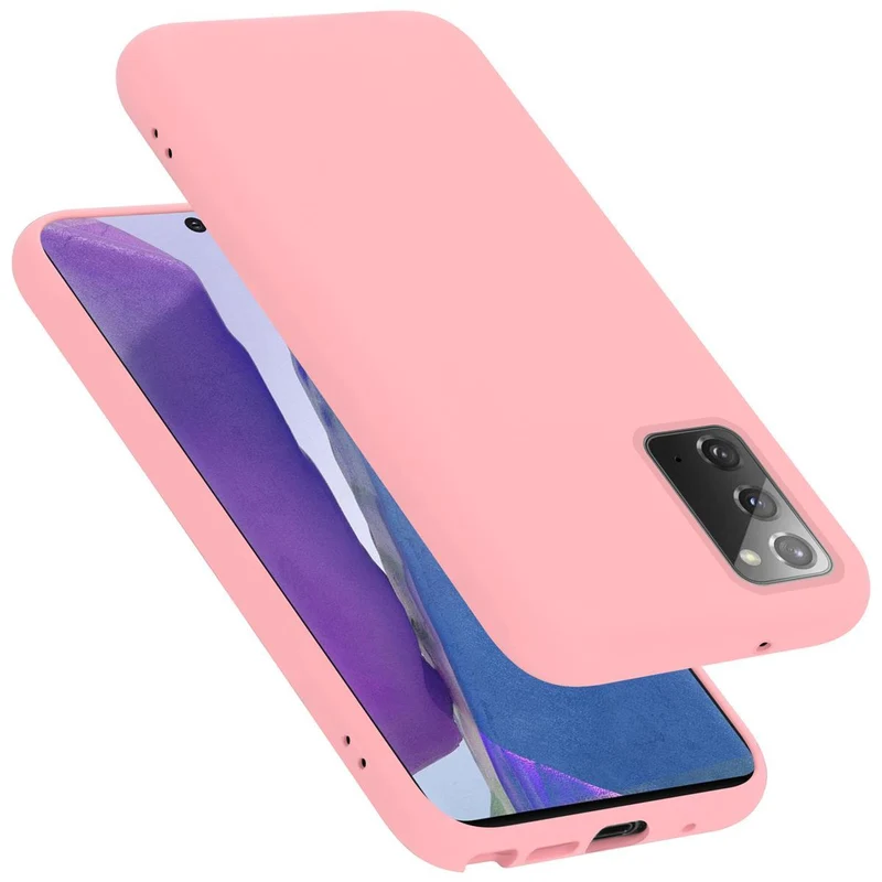 Cadorabo Hülle kompatibel mit Samsung Galaxy NOTE 20 Schutzhülle aus flexiblem TPU Silikon