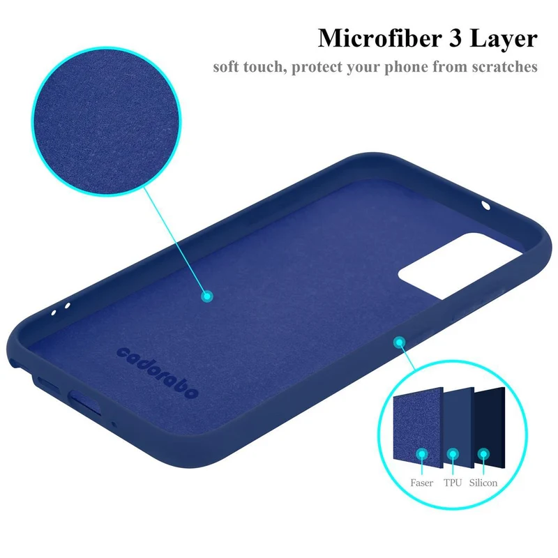 Cadorabo Hülle kompatibel mit Samsung Galaxy NOTE 20 Schutzhülle aus flexiblem TPU Silikon