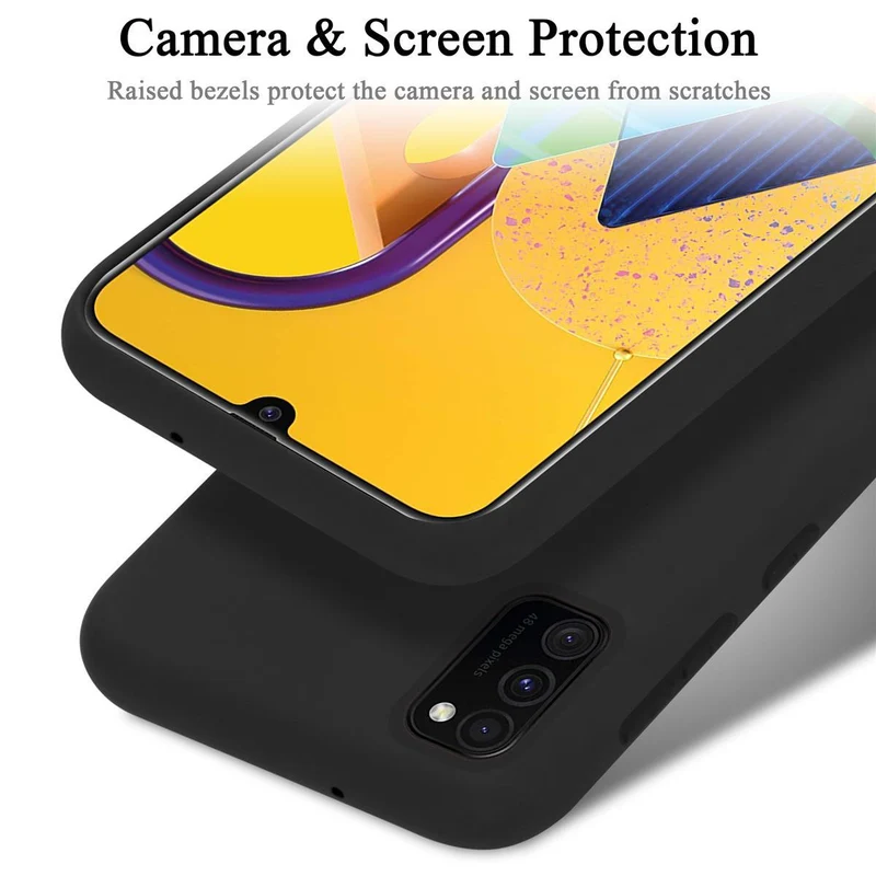 Cadorabo Hülle kompatibel mit Samsung Galaxy M21 / M30s Schutzhülle aus flexiblem TPU Silikon
