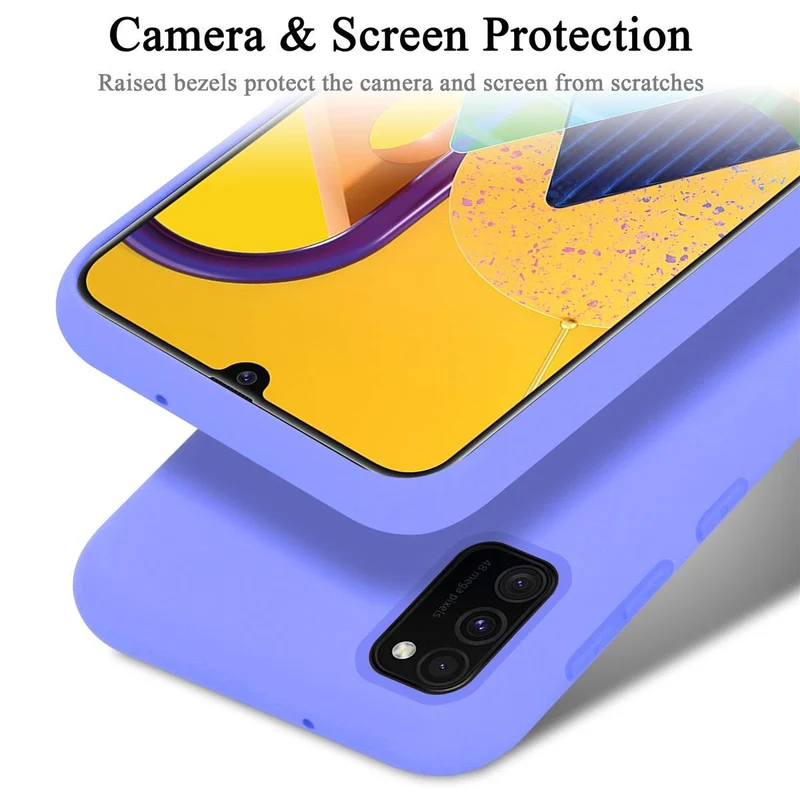 Cadorabo Hülle kompatibel mit Samsung Galaxy M21 / M30s Schutzhülle aus flexiblem TPU Silikon