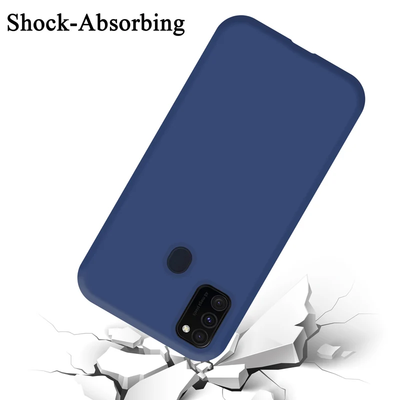 Cadorabo Hülle kompatibel mit Samsung Galaxy M21 / M30s Schutzhülle aus flexiblem TPU Silikon