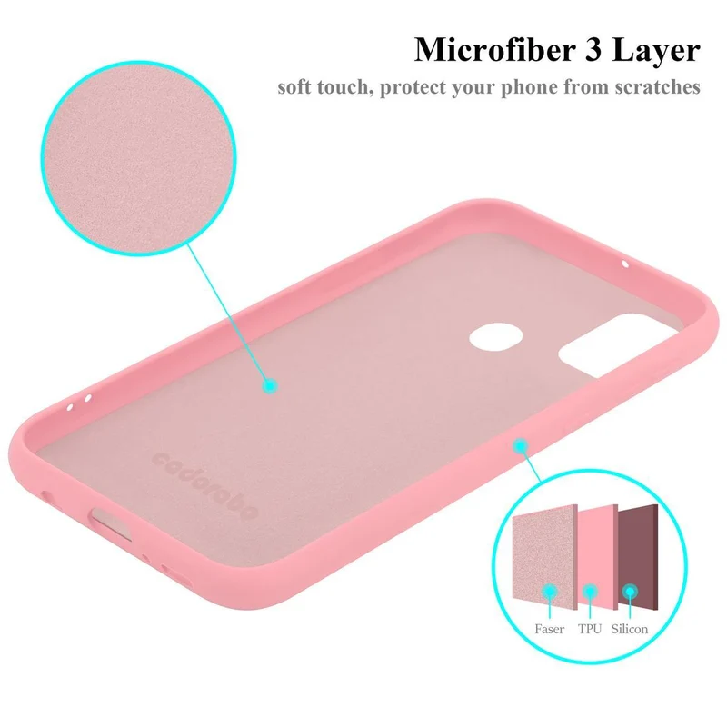 Cadorabo Hülle kompatibel mit Samsung Galaxy M21 / M30s Schutzhülle aus flexiblem TPU Silikon