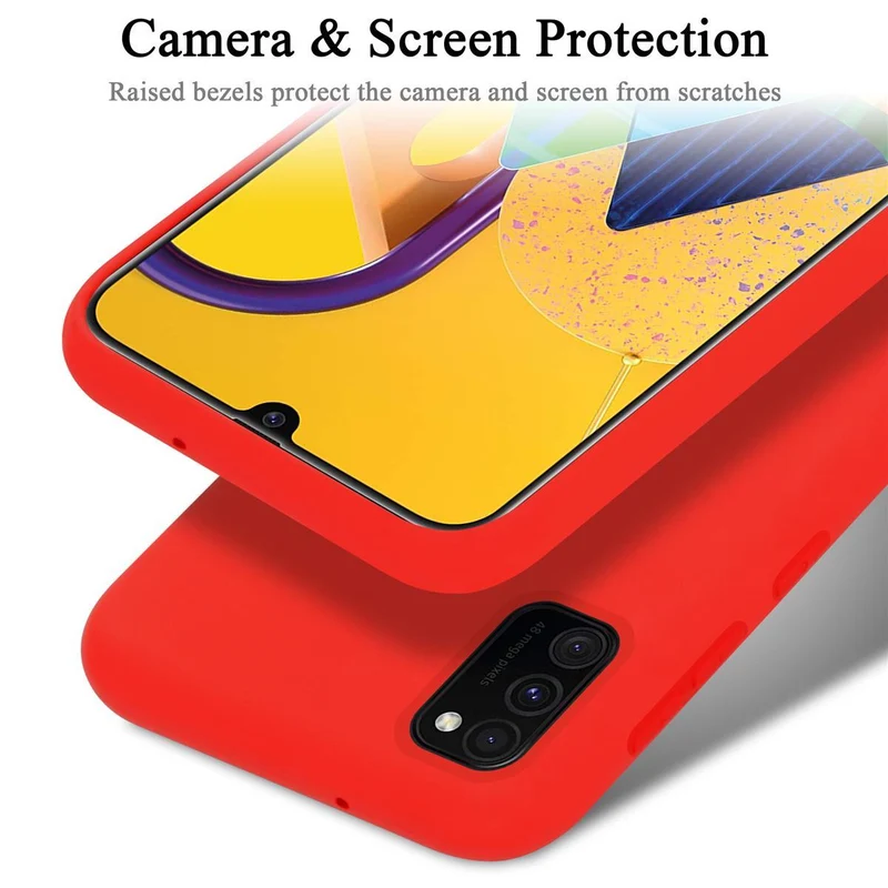 Cadorabo Hülle kompatibel mit Samsung Galaxy M21 / M30s Schutzhülle aus flexiblem TPU Silikon