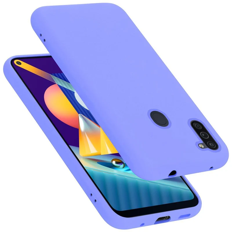 Cadorabo Hülle kompatibel mit Samsung Galaxy A11 / M11 Schutzhülle aus flexiblem TPU Silikon