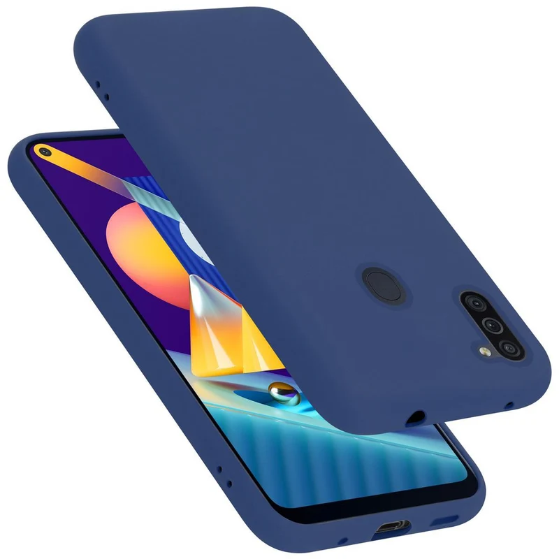 Cadorabo Hülle kompatibel mit Samsung Galaxy A11 / M11 Schutzhülle aus flexiblem TPU Silikon