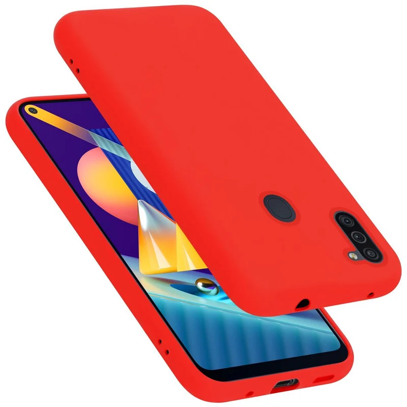 Cadorabo Hülle kompatibel mit Samsung Galaxy A11 / M11 Schutzhülle aus flexiblem TPU Silikon