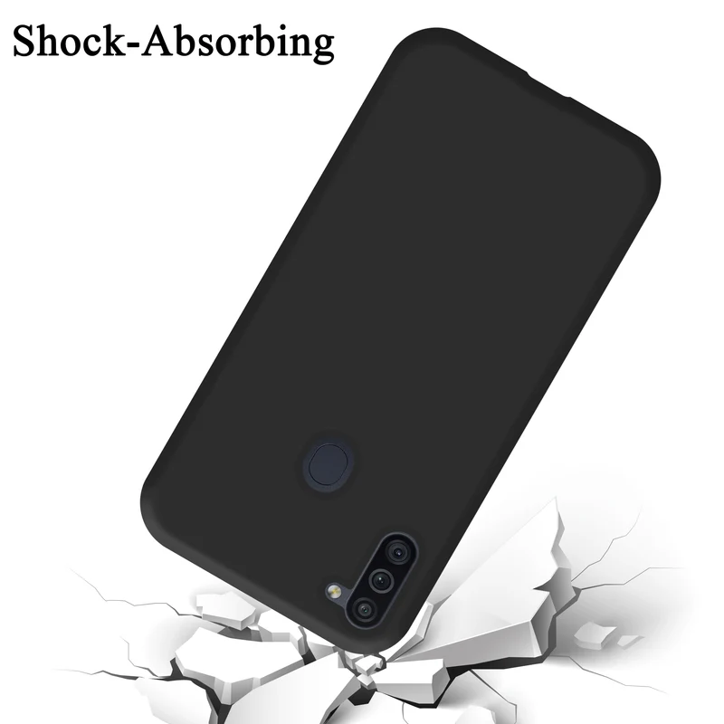 Cadorabo Hülle kompatibel mit Samsung Galaxy A11 / M11 Schutzhülle aus flexiblem TPU Silikon