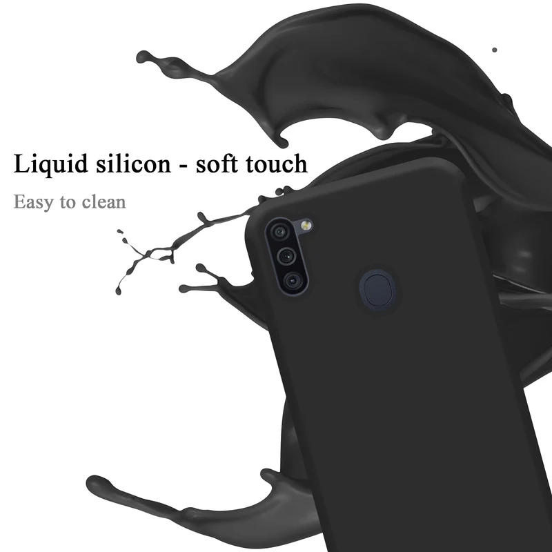 Cadorabo Hülle kompatibel mit Samsung Galaxy A11 / M11 Schutzhülle aus flexiblem TPU Silikon