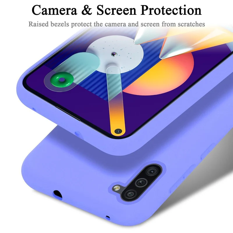 Cadorabo Hülle kompatibel mit Samsung Galaxy A11 / M11 Schutzhülle aus flexiblem TPU Silikon