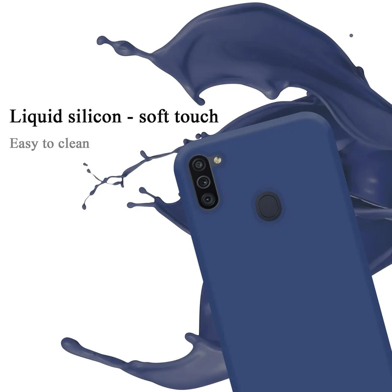 Cadorabo Hülle kompatibel mit Samsung Galaxy A11 / M11 Schutzhülle aus flexiblem TPU Silikon