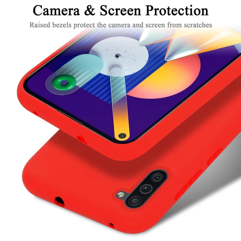 Cadorabo Hülle kompatibel mit Samsung Galaxy A11 / M11 Schutzhülle aus flexiblem TPU Silikon