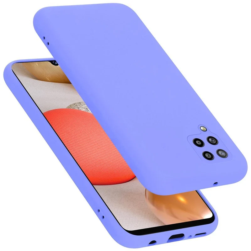Cadorabo Hülle kompatibel mit Samsung Galaxy A42 4G Schutzhülle aus flexiblem TPU Silikon