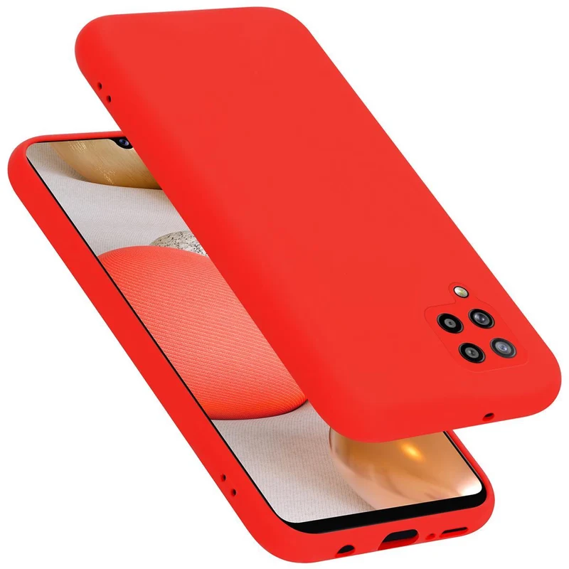 Cadorabo Hülle kompatibel mit Samsung Galaxy A42 4G Schutzhülle aus flexiblem TPU Silikon