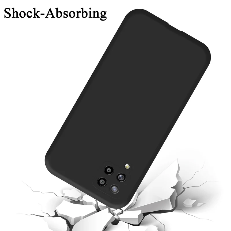 Cadorabo Hülle kompatibel mit Samsung Galaxy A42 4G Schutzhülle aus flexiblem TPU Silikon