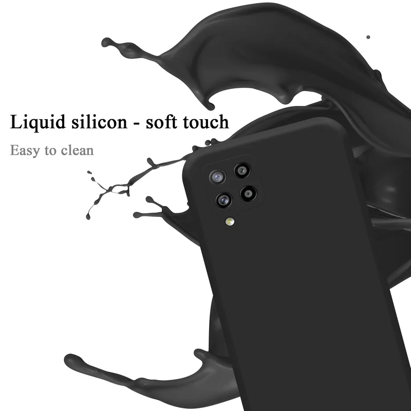 Cadorabo Hülle kompatibel mit Samsung Galaxy A42 4G Schutzhülle aus flexiblem TPU Silikon