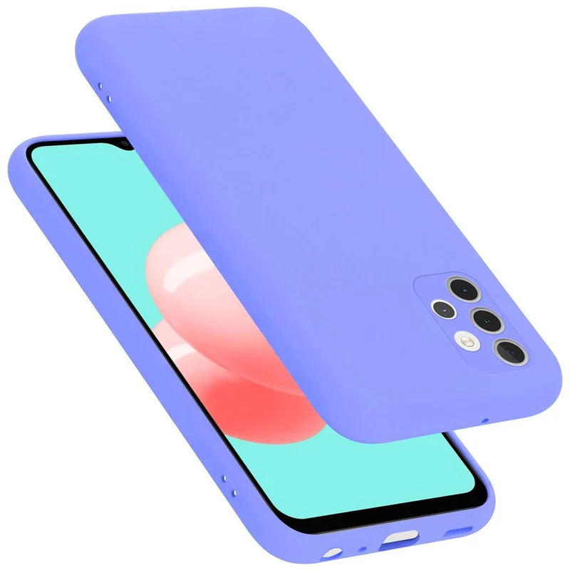 Cadorabo Hülle kompatibel mit Samsung Galaxy A32 4G Schutzhülle aus flexiblem TPU Silikon