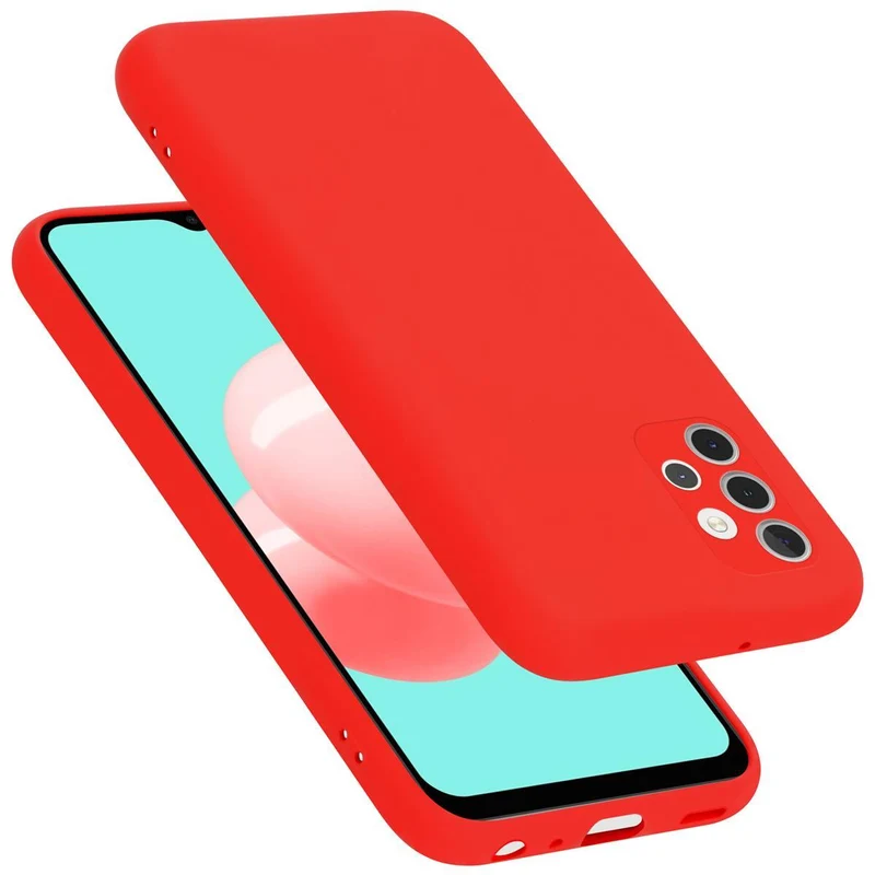 Cadorabo Hülle kompatibel mit Samsung Galaxy A32 4G Schutzhülle aus flexiblem TPU Silikon