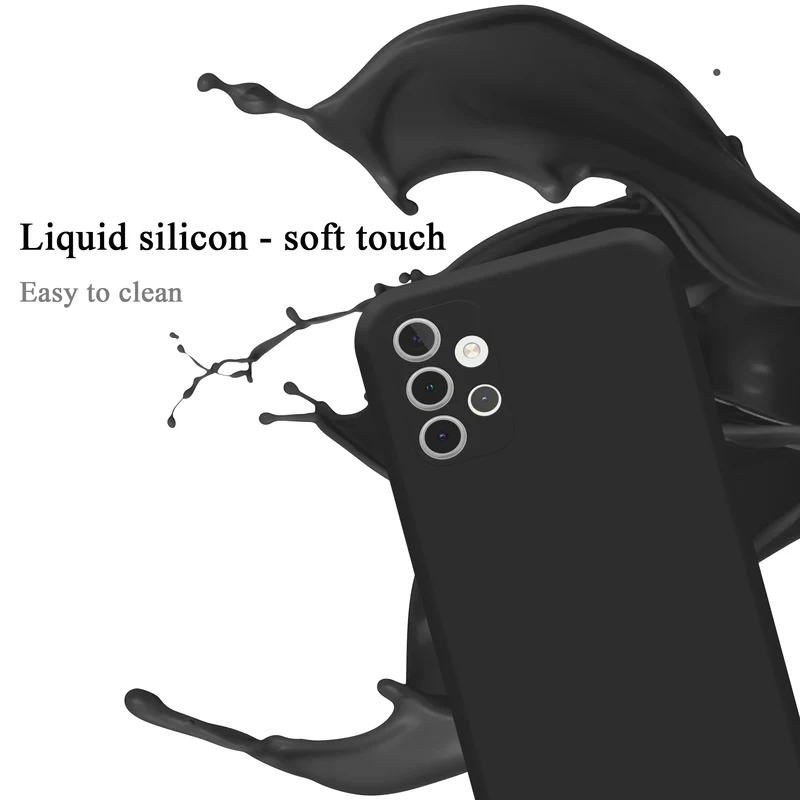 Cadorabo Hülle kompatibel mit Samsung Galaxy A32 4G Schutzhülle aus flexiblem TPU Silikon