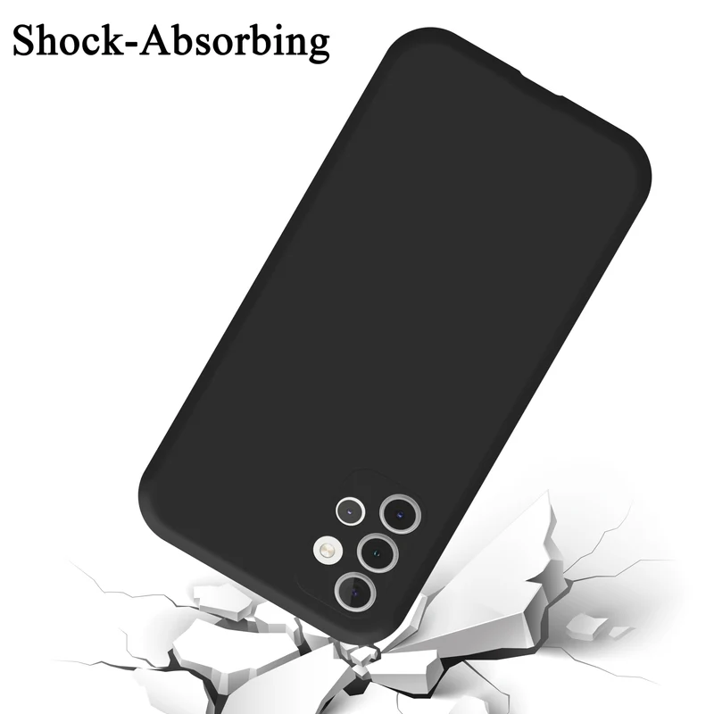 Cadorabo Hülle kompatibel mit Samsung Galaxy A32 4G Schutzhülle aus flexiblem TPU Silikon
