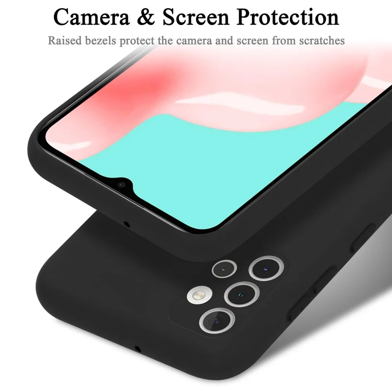 Cadorabo Hülle kompatibel mit Samsung Galaxy A32 4G Schutzhülle aus flexiblem TPU Silikon