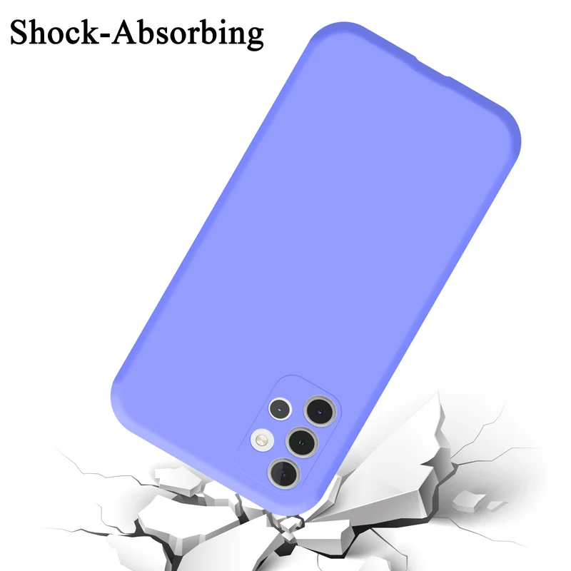 Cadorabo Hülle kompatibel mit Samsung Galaxy A32 4G Schutzhülle aus flexiblem TPU Silikon