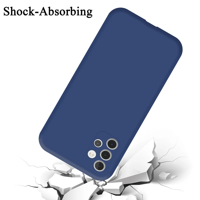 Cadorabo Hülle kompatibel mit Samsung Galaxy A32 4G Schutzhülle aus flexiblem TPU Silikon