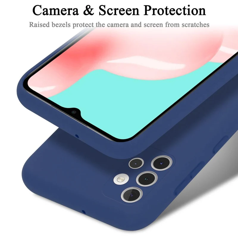 Cadorabo Hülle kompatibel mit Samsung Galaxy A32 4G Schutzhülle aus flexiblem TPU Silikon