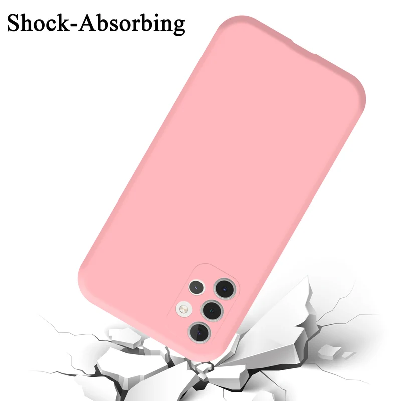 Cadorabo Hülle kompatibel mit Samsung Galaxy A32 4G Schutzhülle aus flexiblem TPU Silikon