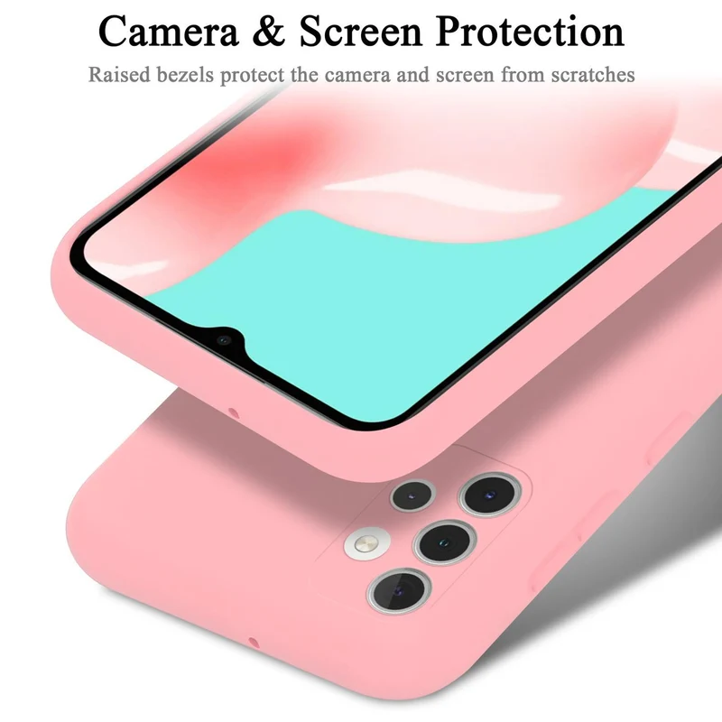 Cadorabo Hülle kompatibel mit Samsung Galaxy A32 4G Schutzhülle aus flexiblem TPU Silikon