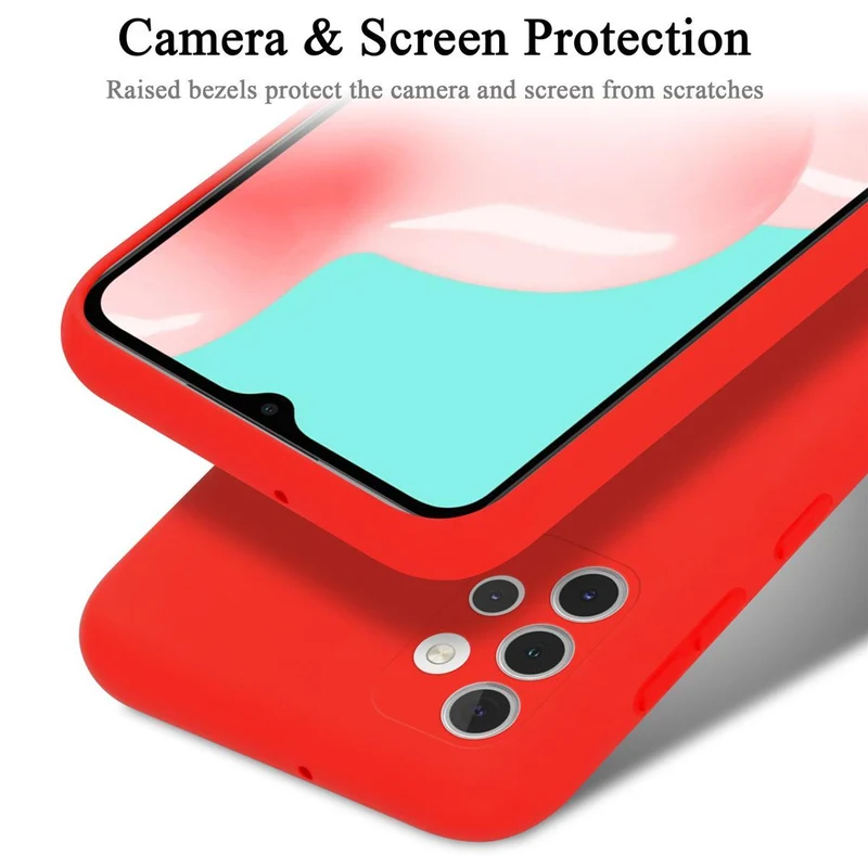 Cadorabo Hülle kompatibel mit Samsung Galaxy A32 4G Schutzhülle aus flexiblem TPU Silikon