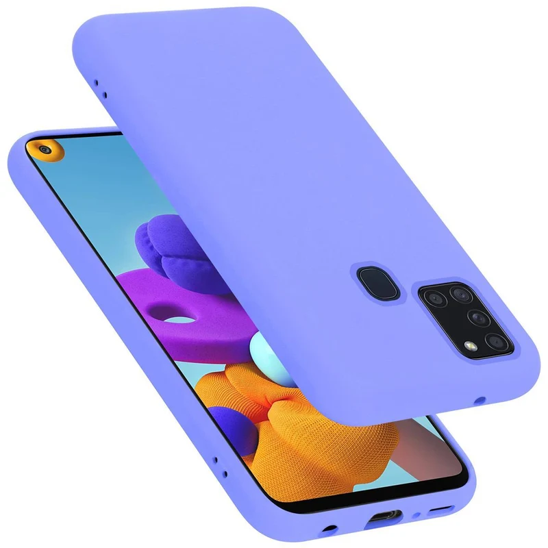 Cadorabo Hülle kompatibel mit Samsung Galaxy A21s Schutzhülle aus flexiblem TPU Silikon
