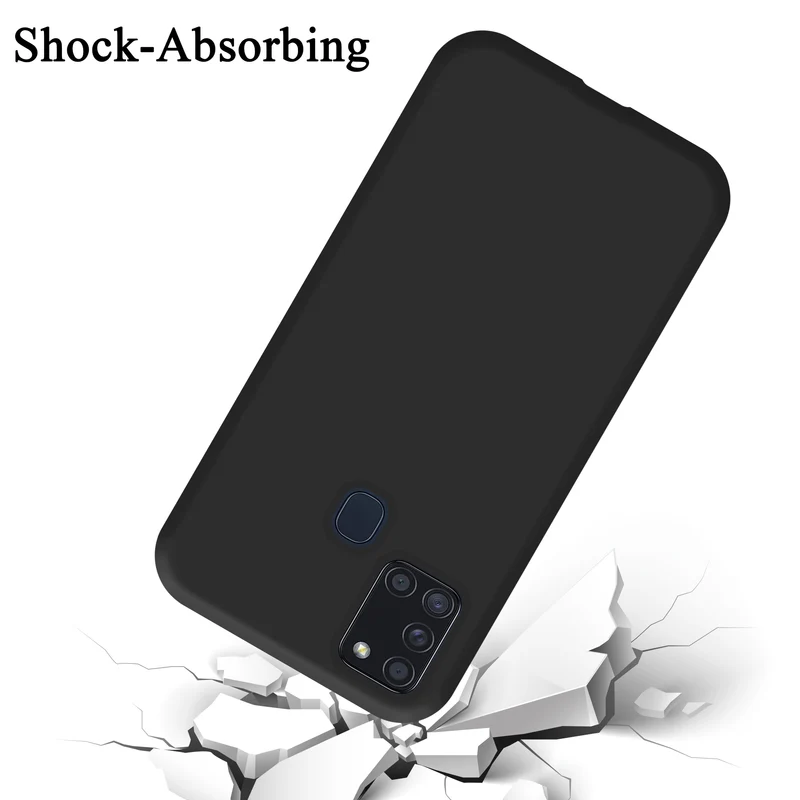 Cadorabo Hülle kompatibel mit Samsung Galaxy A21s Schutzhülle aus flexiblem TPU Silikon
