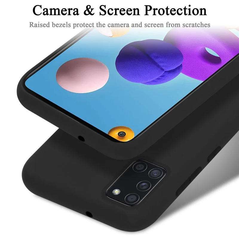 Cadorabo Hülle kompatibel mit Samsung Galaxy A21s Schutzhülle aus flexiblem TPU Silikon