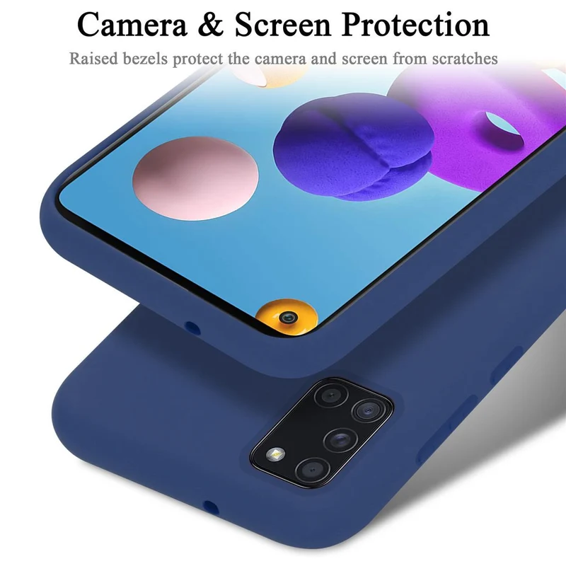 Cadorabo Hülle kompatibel mit Samsung Galaxy A21s Schutzhülle aus flexiblem TPU Silikon