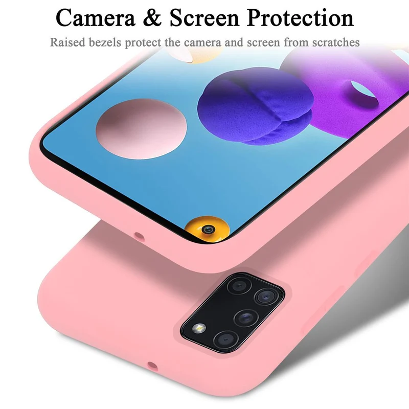 Cadorabo Hülle kompatibel mit Samsung Galaxy A21s Schutzhülle aus flexiblem TPU Silikon