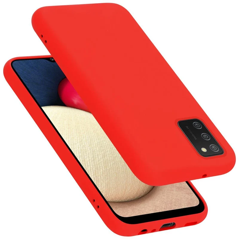 Cadorabo Hülle kompatibel mit Samsung Galaxy A02s Schutzhülle aus flexiblem TPU Silikon