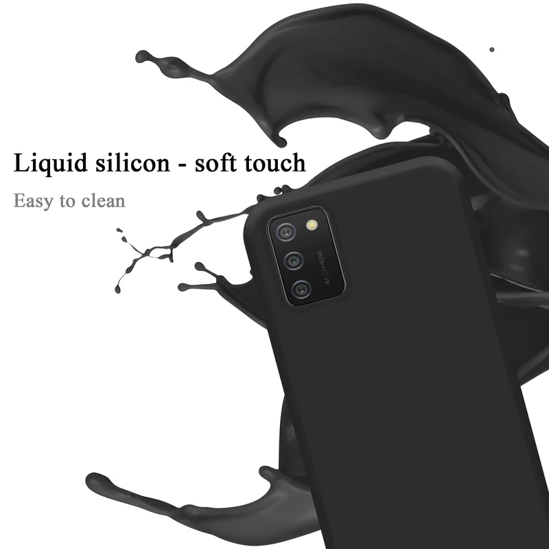 Cadorabo Hülle kompatibel mit Samsung Galaxy A02s Schutzhülle aus flexiblem TPU Silikon