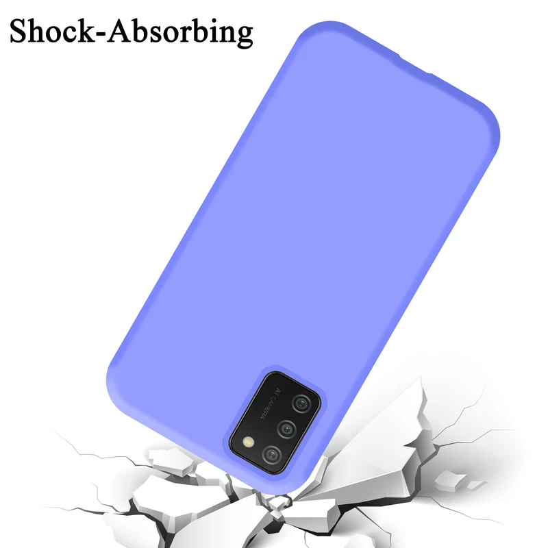 Cadorabo Hülle kompatibel mit Samsung Galaxy A02s Schutzhülle aus flexiblem TPU Silikon