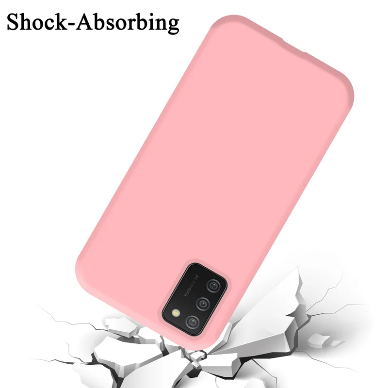 Cadorabo Hülle kompatibel mit Samsung Galaxy A02s Schutzhülle aus flexiblem TPU Silikon